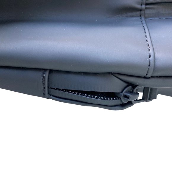 Rains Unisex Waterproof Field Bag Minimalist Backpack Black Matte Laptop Sleeve - Picture 5 of 8